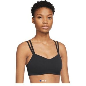 Women's Nike Double-Strap Sports Bra - Black